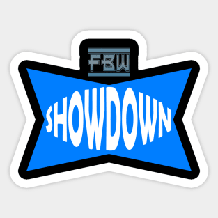 FBW Showdown Design Sticker